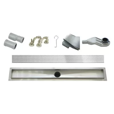 Wellis W-Drain Square 100 zuhanyfolyóka komplett WE00099