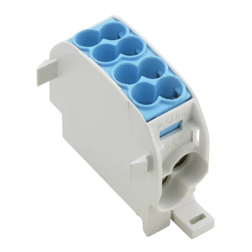 WEIDMÜLLER - Elosztóblokk 152A 1p 2X25mm2/2X16mm2 kék (1560670000)