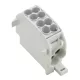 WEIDMÜLLER - Elosztóblokk 152A 1p 2X25mm2/2X16mm2 szürke (1560730000)
