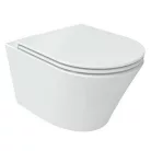 Wellis Clement öblítőperem nélküli fali WC fehér WF00016 rajza