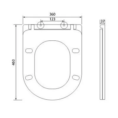 Wellis Clement softclose WC ülőke fehér WF00020