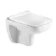 Wellis Erin mélyöblítésű öblítőperem nélküli fali WC WF00035 rajza