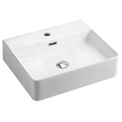 Wellis Lotus beépíthető mosdó 50 cm WF00041 rajza