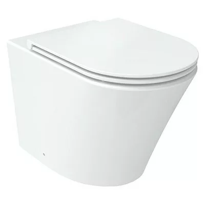 Wellis Clement öblítőperem nélküli álló WC fehér (WF00072)