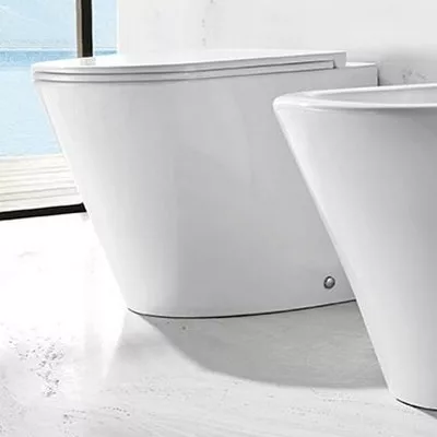 Wellis Clement öblítőperem nélküli álló WC fehér (WF00072)