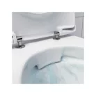 Wellis Clement öblítőperem nélküli álló WC fehér (WF00072)