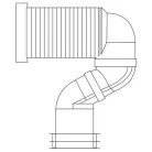 Wellis Clement WC S bekötőcső (WF00112)