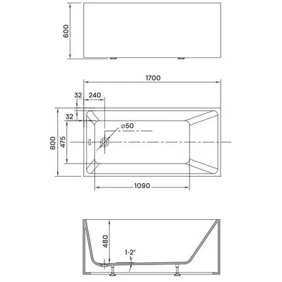Wellis Flavia szabadon álló akril kád WK00135