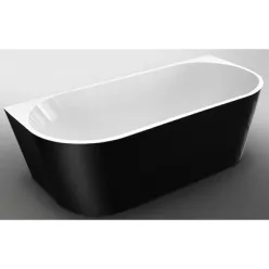 Wellis Calabria Black szabadon álló akril kád WK00138 rajza