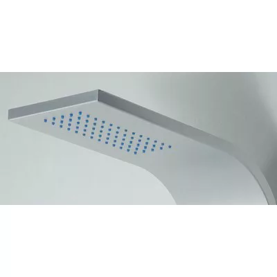 Wellis Mariner Silver termosztátos zuhanypanel matt króm WZ00086
