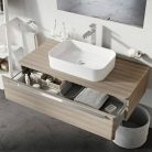 Ravak SUD 260.01 mosdópult szekrénnyel tölgy X000001083