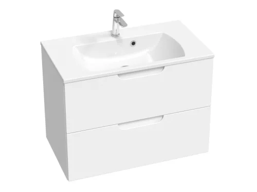 Ravak Classic II SD 80 fürdőszobai szekrény mosdó alá fehér/fehér
