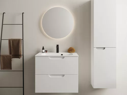 Ravak Classic II SD 80 fürdőszobai szekrény mosdó alá fehér/fehér
