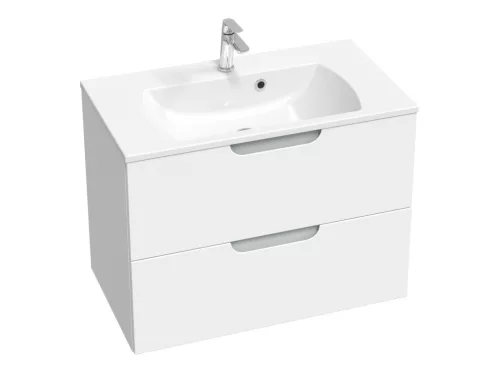 Ravak Classic II SD 80 fürdőszobai szekrény mosdó alá Fehér / Szürke