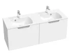 Ravak Classic II SD 130 szekrény duplamosdó alá (Fehér / Szürke)