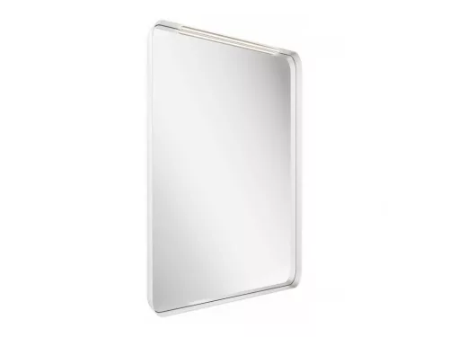 Ravak Strip 50x70 fürdőszobai tükör világítással, fehér