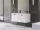 Ravak Chrome II SD 120 fehér, fekete fogantyúval 152 mm