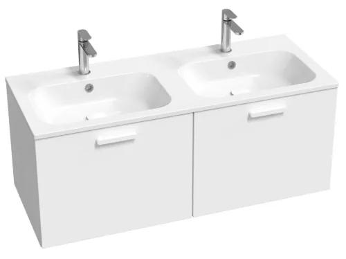 Ravak Chrome II SD 120 fehér, fehér fogantyúval 152 mm