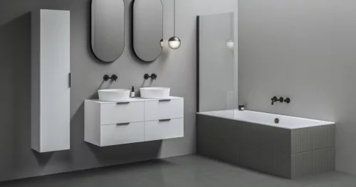 Ravak Comfort II fogantyú, fekete (1 db)