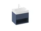 Ravak SD Lite 60 fürdőszobai szekrény mosdó alá Deepsea Blue
