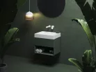 Ravak SD Lite 60 fürdőszobai szekrény mosdó alá Grey Green