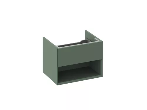 Ravak SD Lite 60 fürdőszobai szekrény mosdó alá Grey Green