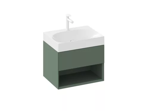 Ravak SD Lite 60 fürdőszobai szekrény mosdó alá Grey Green