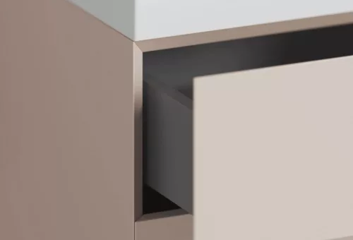 Ravak SD Lite 60 fürdőszobai szekrény mosdó alá Alabaster Pink