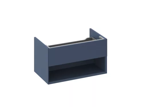 Ravak SD Lite 80 fürdőszobai szekrény mosdó alá Deepsea Blue