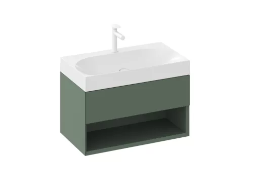Ravak SD Lite 80 fürdőszobai szekrény mosdó alá Grey Green