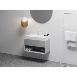   Ravak SD Lite 80 fürdőszobai szekrény mosdó alá Smoke Grey