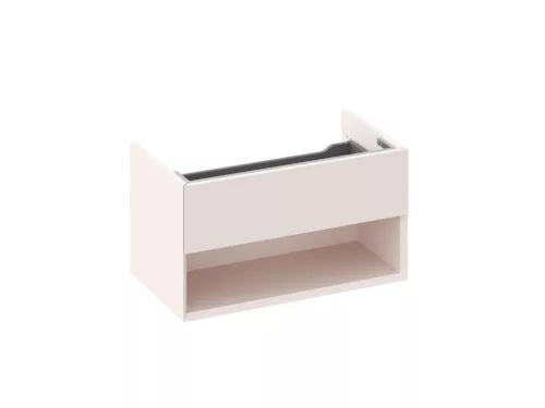 Ravak SD Lite 80 fürdőszobai szekrény mosdó alá Alabaster Pink