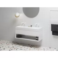 Ravak SD Lite 120 fürdőszobai szekrény mosdó alá fehér