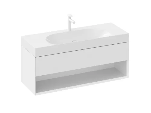 Ravak SD Lite 120 fürdőszobai szekrény mosdó alá fehér
