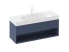 Ravak SD Lite 120 fürdőszobai szekrény mosdó alá Deepsea Blue