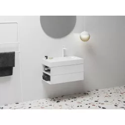   Ravak SD Lite 80 B fürdőszobai szekrény mosdó alá fehér