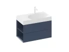 Ravak SD Lite 80 B fürdőszobai szekrény mosdó alá Deepsea Blue
