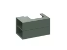 Ravak SD Lite 80 B fürdőszobai szekrény mosdó alá Grey Green