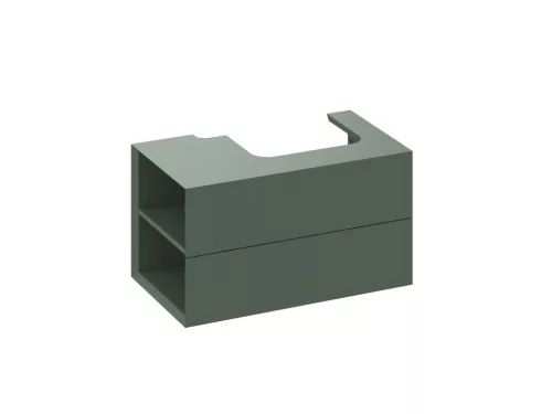 Ravak SD Lite 80 B fürdőszobai szekrény mosdó alá Grey Green