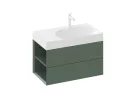 Ravak SD Lite 80 B fürdőszobai szekrény mosdó alá Grey Green