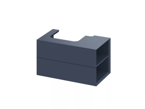 Ravak SD Lite 80 J fürdőszobai szekrény mosdó alá Deepsea Blue