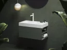 Ravak SD Lite 80 J fürdőszobai szekrény mosdó alá Grey Green