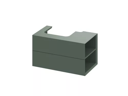 Ravak SD Lite 80 J fürdőszobai szekrény mosdó alá Grey Green
