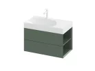 Ravak SD Lite 80 J fürdőszobai szekrény mosdó alá Grey Green