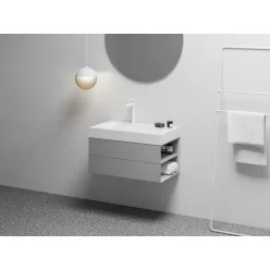   Ravak SD Lite 80 J fürdőszobai szekrény mosdó alá Smoke Grey