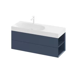   Ravak SD Lite 120 J fürdőszobai szekrény mosdó alá Deepsea Blue