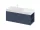 Ravak SD Lite 120 J fürdőszobai szekrény mosdó alá Deepsea Blue