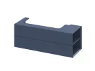 Ravak SD Lite 120 J fürdőszobai szekrény mosdó alá Deepsea Blue