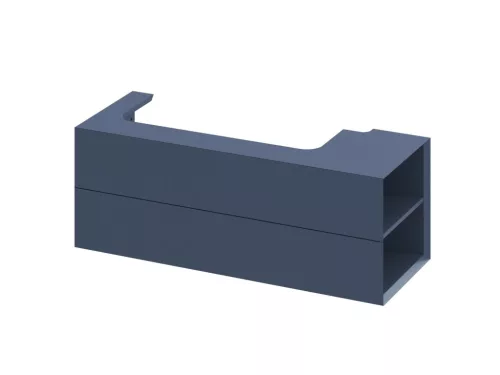 Ravak SD Lite 120 J fürdőszobai szekrény mosdó alá Deepsea Blue