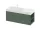 Ravak SD Lite 120 J fürdőszobai szekrény mosdó alá Grey Green